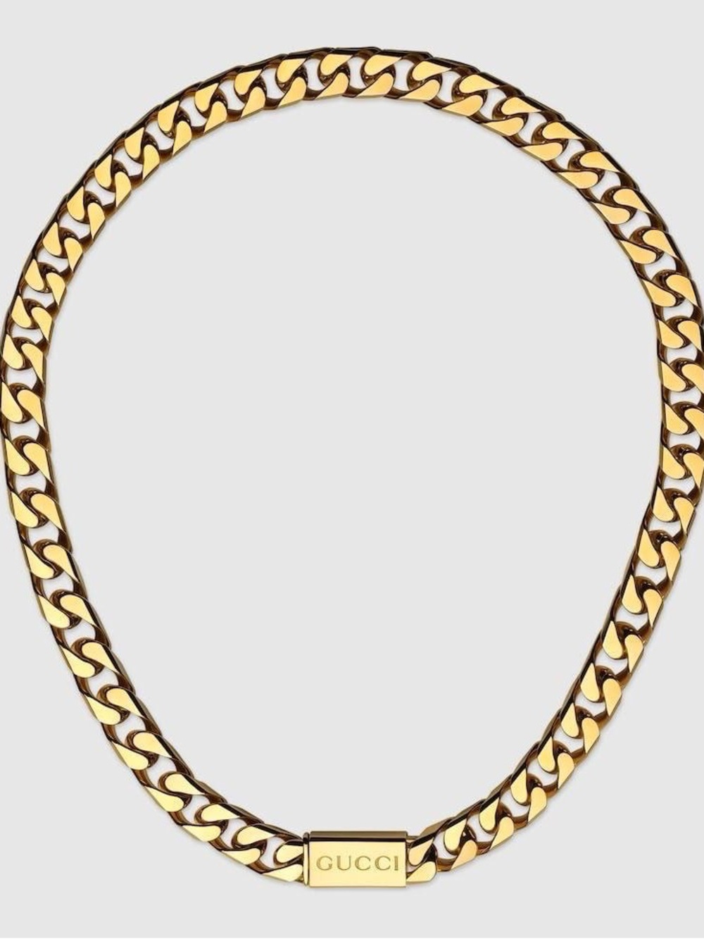Gucci Polished Gold Link Necklace